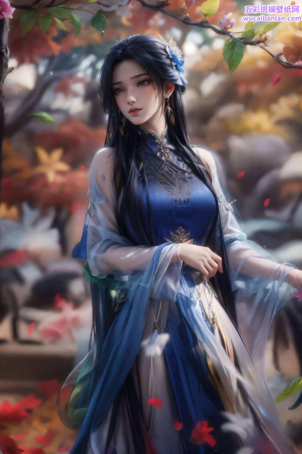 是诛仙里的高冷女神当然是我们国漫界的女神级人物——陆雪琪！看那动漫陆雪琪壁纸全身