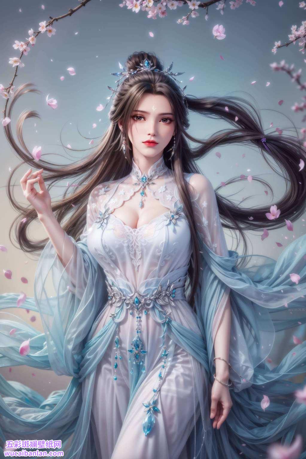 嘿是不是让你的玄幻世界瞬间生动起来？快来看看这位国漫美女如何让手机屏幕熠熠生辉吧！
