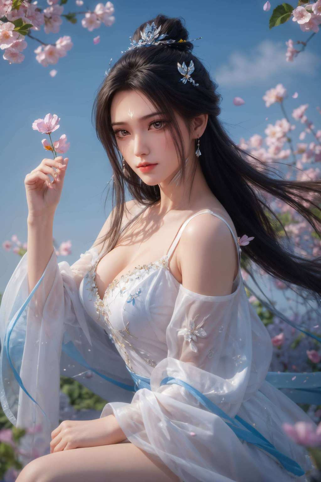 成为了诛仙粉丝心中的国漫女神想象一下
