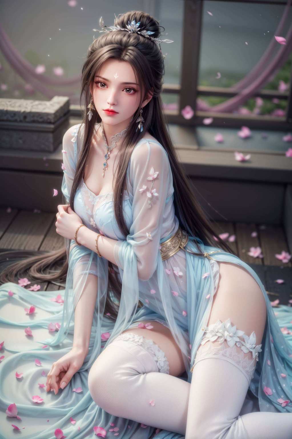 一袭白衣如雪动漫陆雪琪壁纸全身