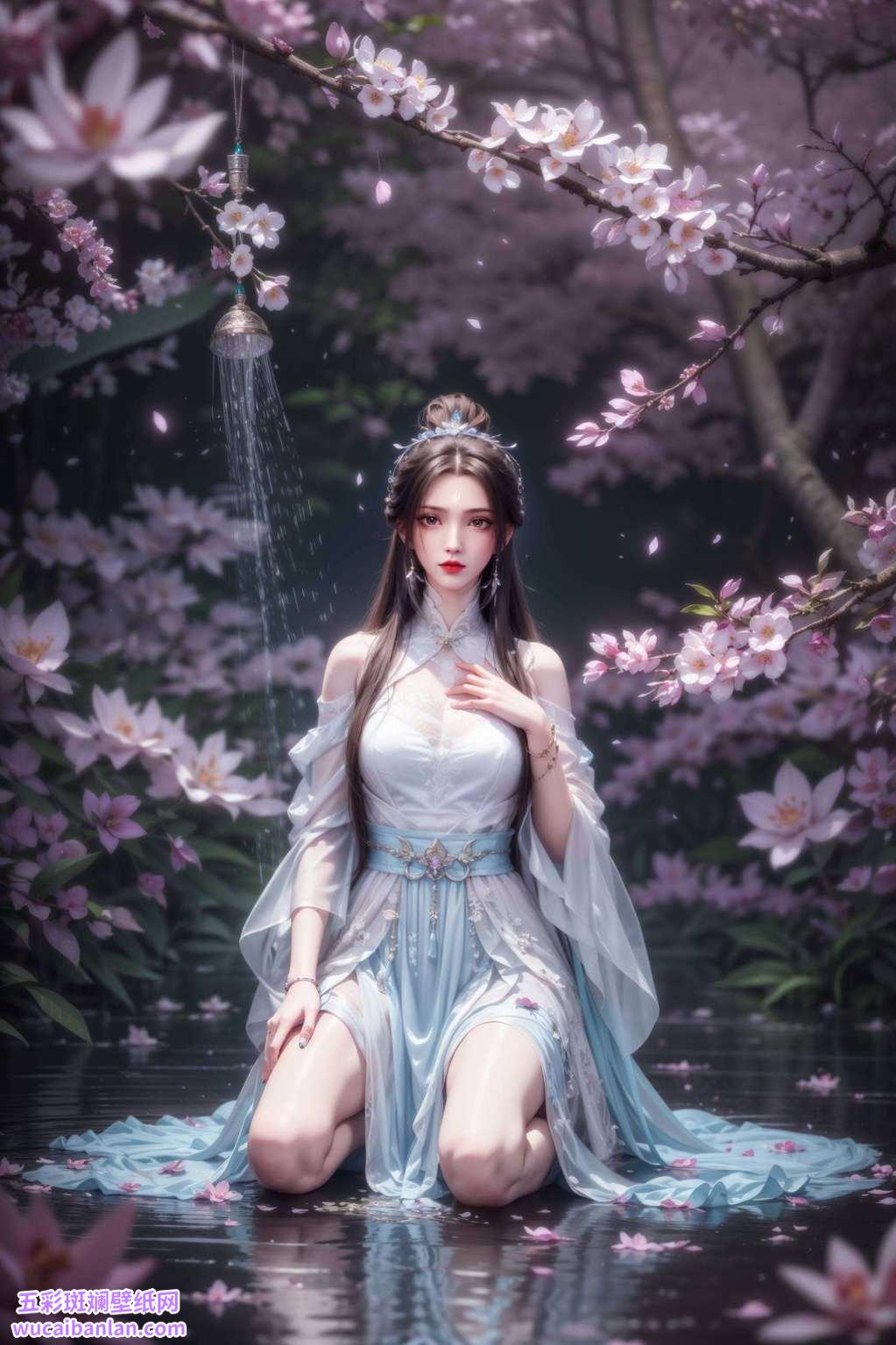 这可是免费的哦！嘻嘻咱们这位国漫女神