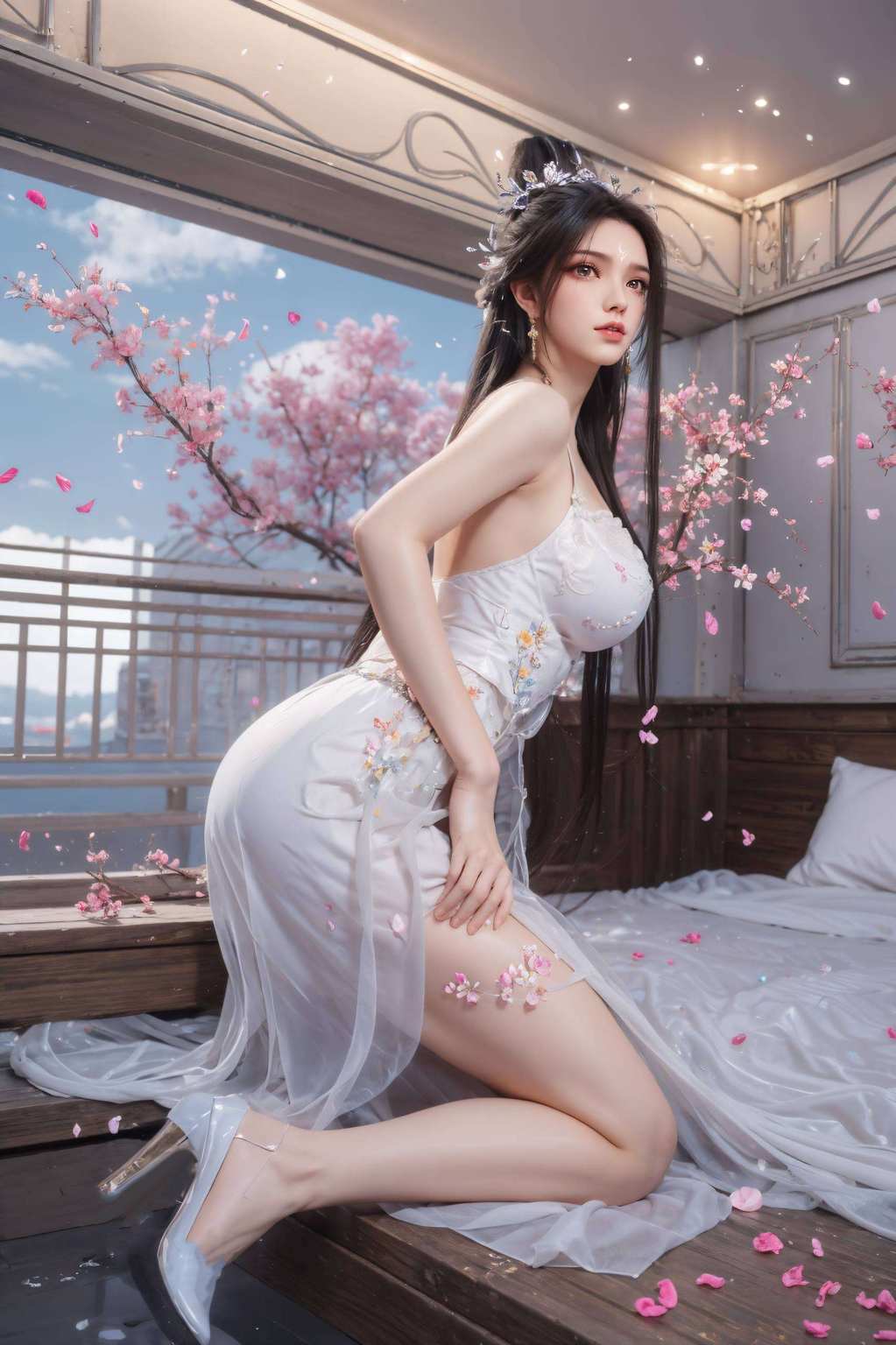 动漫美女美不胜收