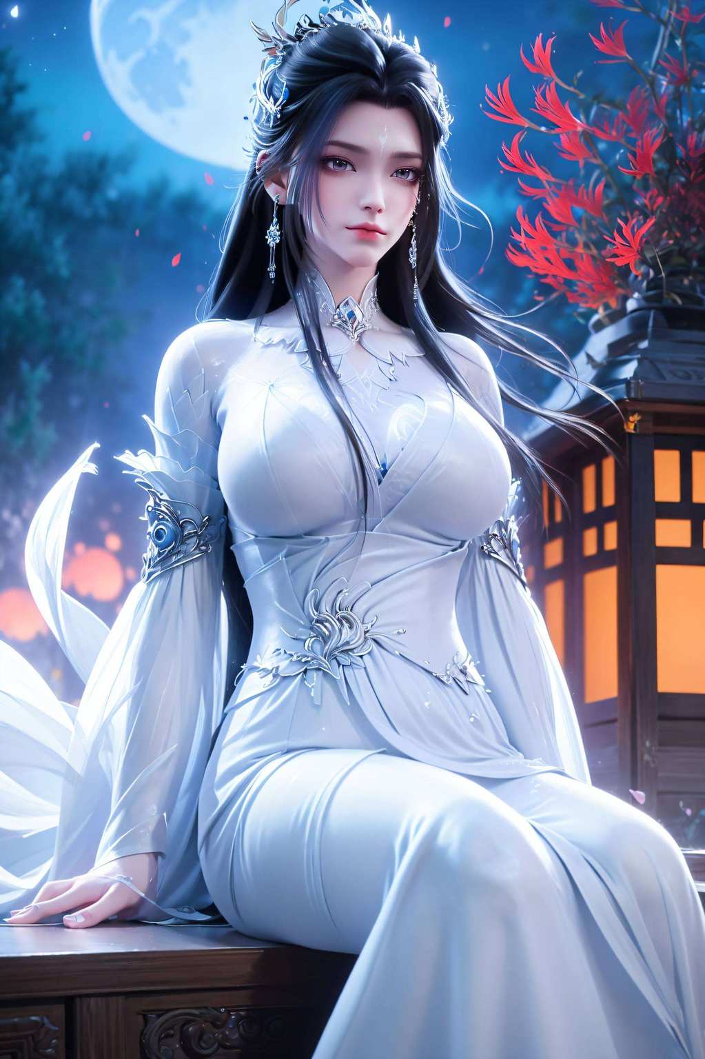 成为了无数粉丝心中的国漫女神令人陶醉