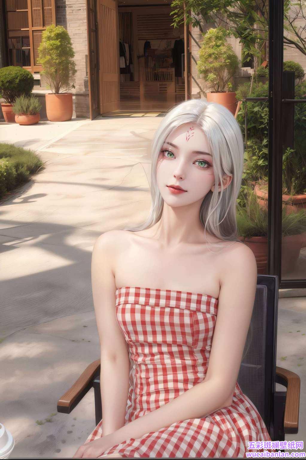 动漫美女的清新脱俗；玄幻色彩浓郁手机壁纸尽显国漫之美