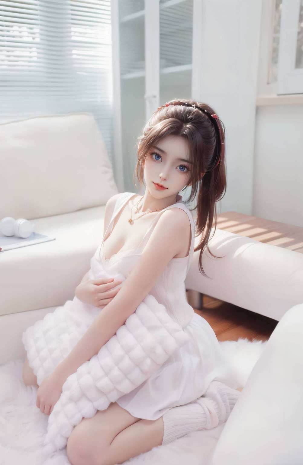 更是玄幻世界中的一抹亮色时而甜美可爱如邻家女孩