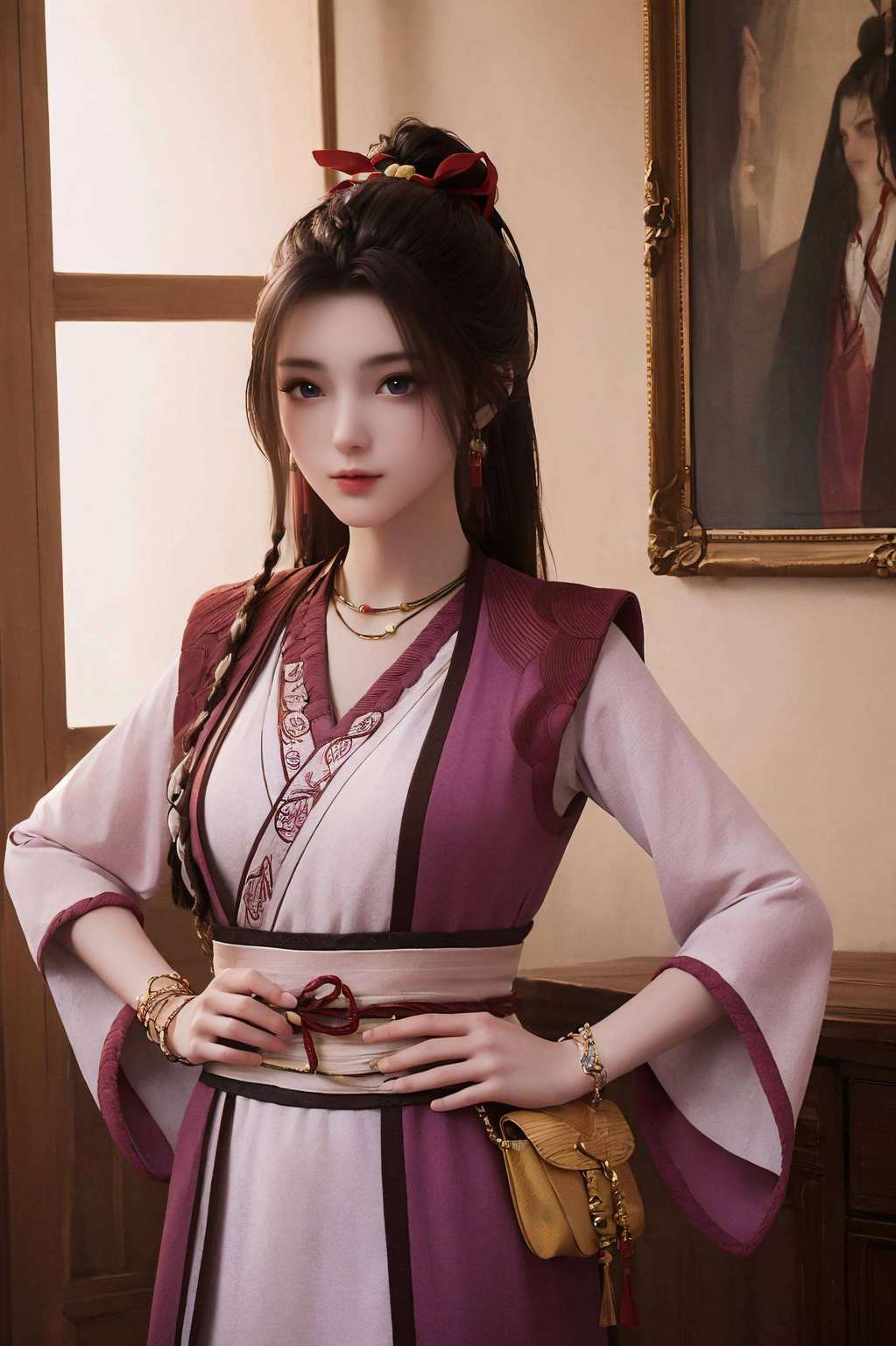 动漫神韵流转女神风华绝代